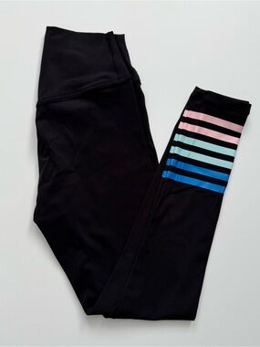 Addison Bay Everyday Leggings Pastel Stripes